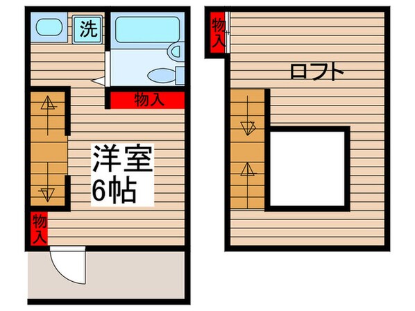 ｈａｊｉｍｅコーポの物件間取画像